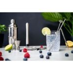 BARTENDER SET 14 PIECES DRINK SHAKER ALPINA TONGUE - Image 6