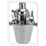 BARTENDER SET 6 PIECES DRINK SHAKER TONGUE - Image 3