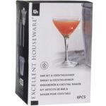 BARTENDER SET 6 PIECES DRINK SHAKER TONGUE - Image 4