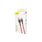 Baseus Cafule CATKLF-A09 Cable (USB 2.0 - USB Type-C; 0.50m; red) - Image 7