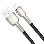 BASEUS CAFULE USB CABLE FOR LIGHTNING 2.4A, 1M (BLACK) - Image 2