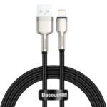 BASEUS CAFULE USB CABLE FOR LIGHTNING 2.4A, 1M (BLACK)