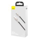 BASEUS CAFULE USB CABLE FOR LIGHTNING 2.4A, 1M (BLACK) - Image 8