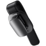 Baseus car glasses clip holder for glasses black (ACYJN-B01) - Image 4