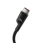 Baseus Fish-Eye Type C-Type C Cable 100W 1m (Black) - Image 4