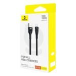 Baseus Flash 2 USB-USB C Cable 100W 1m (Black) - Image 7