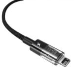 Baseus Gem Cable USB Type A to iPhone 2.4A 1m (Black) - Image 3