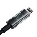 Baseus Gem Cable USB Type A to iPhone 2.4A 1m (Black) - Image 4