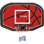 BASKETBALL BACKBOARD 110x73x3CM RIM 45CM PURE 2 IMPROVE