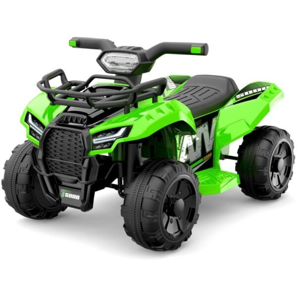 BATTERY-POWERED QUAD CAR COBRA GREEN