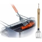 BBQ SPATULA WITH WOODEN HANDLE