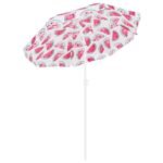 BEACH/BALCONY UMBRELLA 160CM WATERMELON 1048789 - Image 2