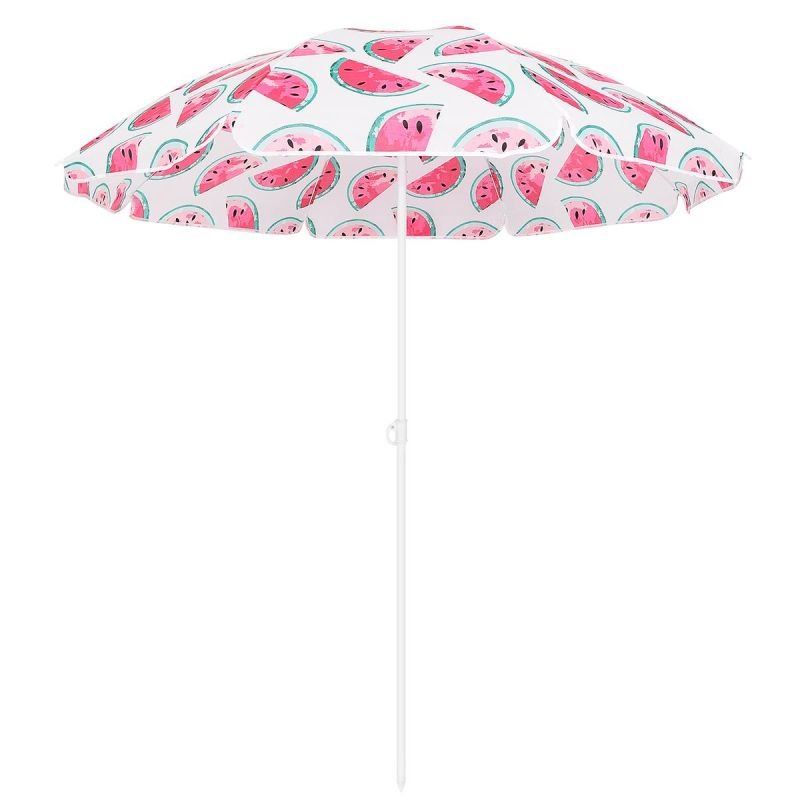 lupin-wear-ca-beach-balcony-umbrella-160cm-watermelon-1048789-1843154 BEACH/BALCONY UMBRELLA 160CM WATERMELON 1048789 - Image 1
