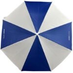 BEACH/BALCONY UMBRELLA 160CM WHITE-BLUE 1067643 - Image 3