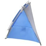 BEACH SHELTER SUN 200x120x120cm GREY-BLUE ENERO CAMP - Image 3