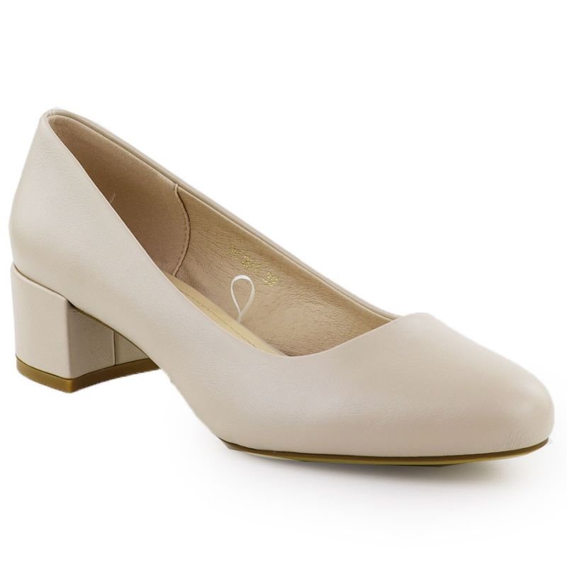 lupin-wear-ca-beige-sergio-leone-pb291-block-heel-pumps-1494599 Beige Sergio Leone PB291 block heel pumps - Image 1