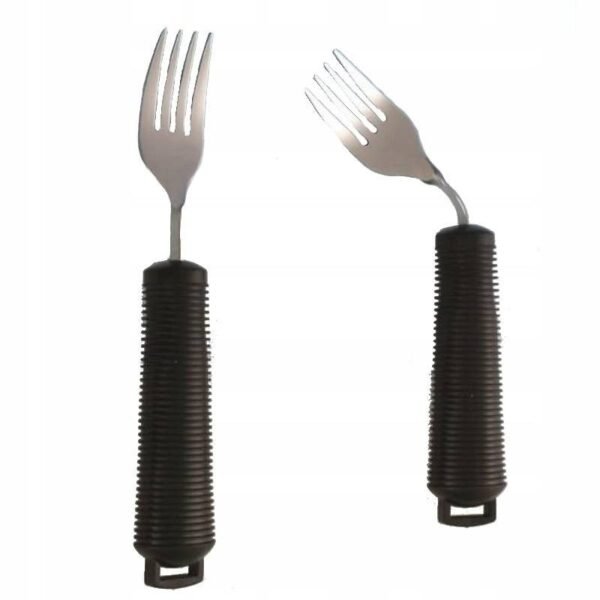 Bendable fork - flexible for disabled people