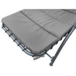 BERGAMO DECHAIR WITH UMBRELLA 200x125x180CM GRAY - Image 2