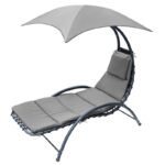 BERGAMO DECHAIR WITH UMBRELLA 200x125x180CM GRAY - Image 8