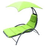 BERGAMO DECHAIR WITH UMBRELLA 200x125x180CM LIME - Image 2