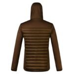 Berghaus Vaskye Hooded Hybrid Jacket, Size L, Brown - Image 2