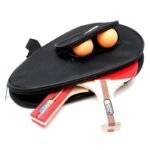 BEST SPORTING BLACK TABLE TENNIS RACKET COVER - Image 4