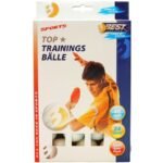 BEST SPORTING TRAINING TABLE TENNIS BALLS 24 PCS WHITE - Image 3
