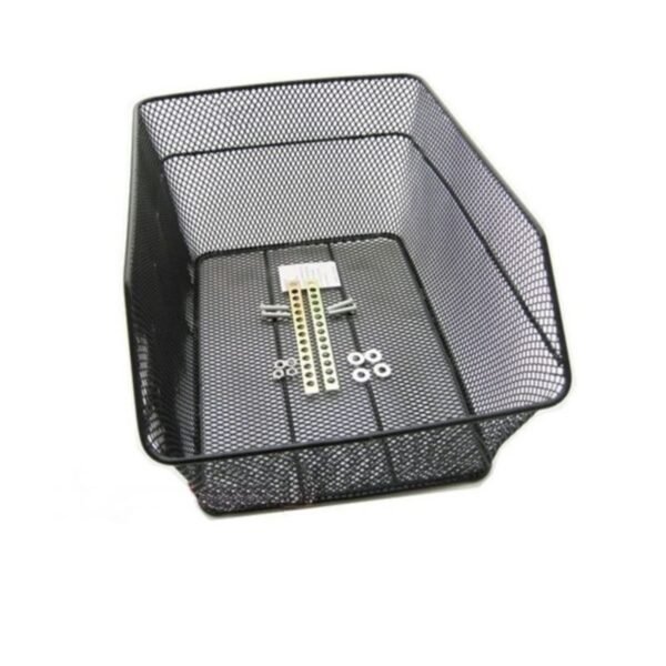 Bicycle basket - mesh, cut back