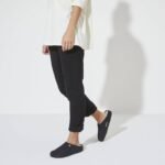Birkenstock Anthracite wool felt insulated slippers for women/men narrow (1015084) - Image 7