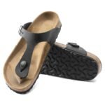 Birkenstock Gizeh NU Oiled Black Regular Flip-Flops for Women/Men (0845251) - Image 8