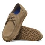 Birkenstock Mens Moccasins UTTI LACE 1027274 GRAY TAUPE (Standard Width) - Image 7