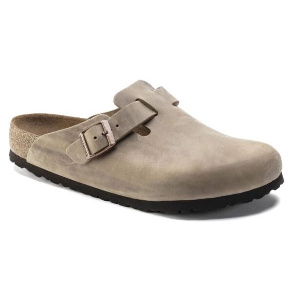 Birkenstock Womens BOSTON BS 1019484 TABACCO BROWN Clogs (Narrow Width)
