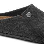 Birkenstock Zermatt Cozy Home Anthracite Wool Felt Slippers Regular Wide (1014938) - Image 2
