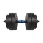 Bituminous adjustable dumbbell with connector 1x20kg Rebel Active - Image 5