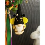BLACK BEE GNOME 20CM PENDANT SPRING DECORATION - Image 5