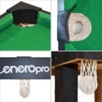 BLACK BILLIARDS TABLE 121x61x79CM ENERO PRO - Image 3
