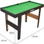 BLACK BILLIARDS TABLE 121x61x79CM ENERO PRO - Image 7