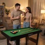 BLACK BILLIARDS TABLE 121x61x79CM ENERO PRO - Image 8