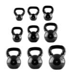 Black HMS KNV06 cast iron kettlebell 6kg - Image 6