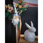 BLUE BUTTERFLY GNOME 25CM SPRING DECORATION - Image 5