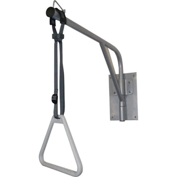 Boom with triangular handle