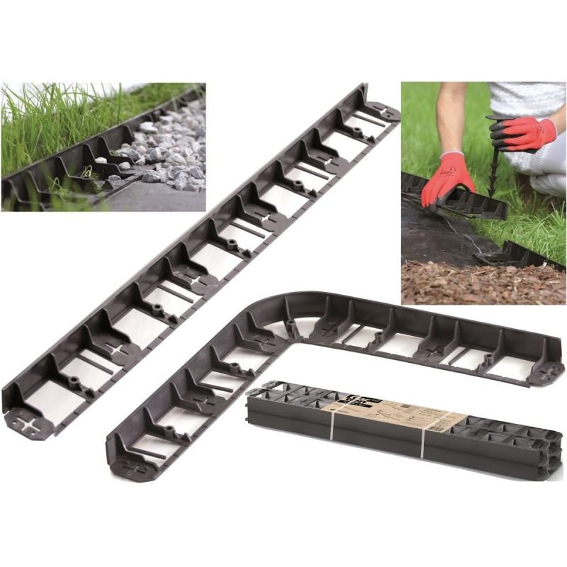 lupin-wear-ca-border-flex-black-lawn-edging-1869085 BORDER FLEX BLACK LAWN Edging - Image 1