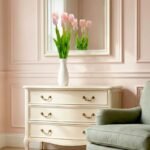 BOUQUET OF 5 LIGHT PINK TULIPS 39 CM LIKE LIFE SPRING DECORATION - Image 7
