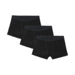 Boys boxer shorts 4F M061 3-pack deep black 4FJWAW25UBXSM061 20S