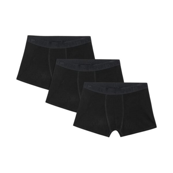 Boys boxer shorts 4F M061 3-pack deep black 4FJWAW25UBXSM061 20S