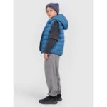 Boys down vest with synthetic filling 4F 4FJRAW25TVJAM324-32S - Image 5