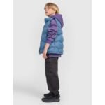 Boys down vest with synthetic filling 4F 4FJRAW25TVJAM325-32S - Image 6