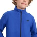 Boys fleece 4F M413 cobalt 4FJWAW25TFLEM413 36S - Image 5