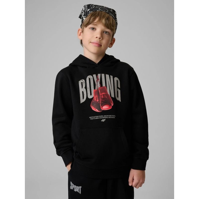 lupin-wear-ca-boy-s-regular-hooded-sweatshirt-4f-4fjrss26tswsm2904-20s-2473365 Boys regular hooded sweatshirt 4F 4FJRSS26TSWSM2904-20S - Image 1