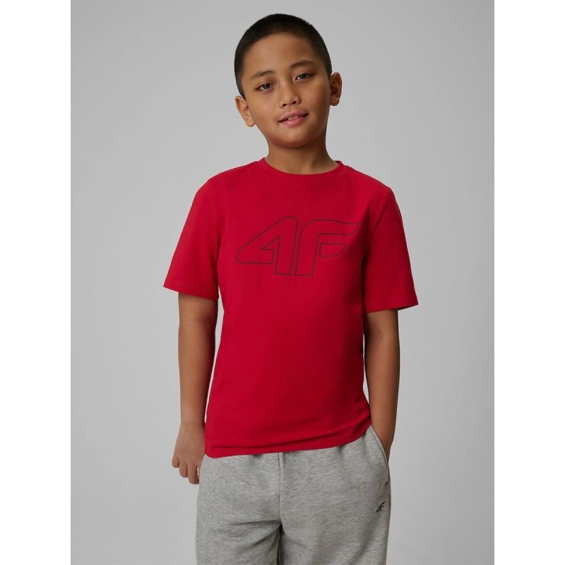lupin-wear-ca-boy-s-regular-printed-t-shirt-4f-4fjrss26ttshm3599-10s-2885788 Boys regular printed T-shirt 4F 4FJRSS26TTSHM3599-10S - Image 1